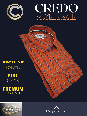 Siyaram Fabric Blue check On Orange_2.jpg