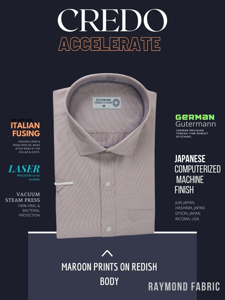 Small prints on redish Raymond shirt(906)_1.jpg