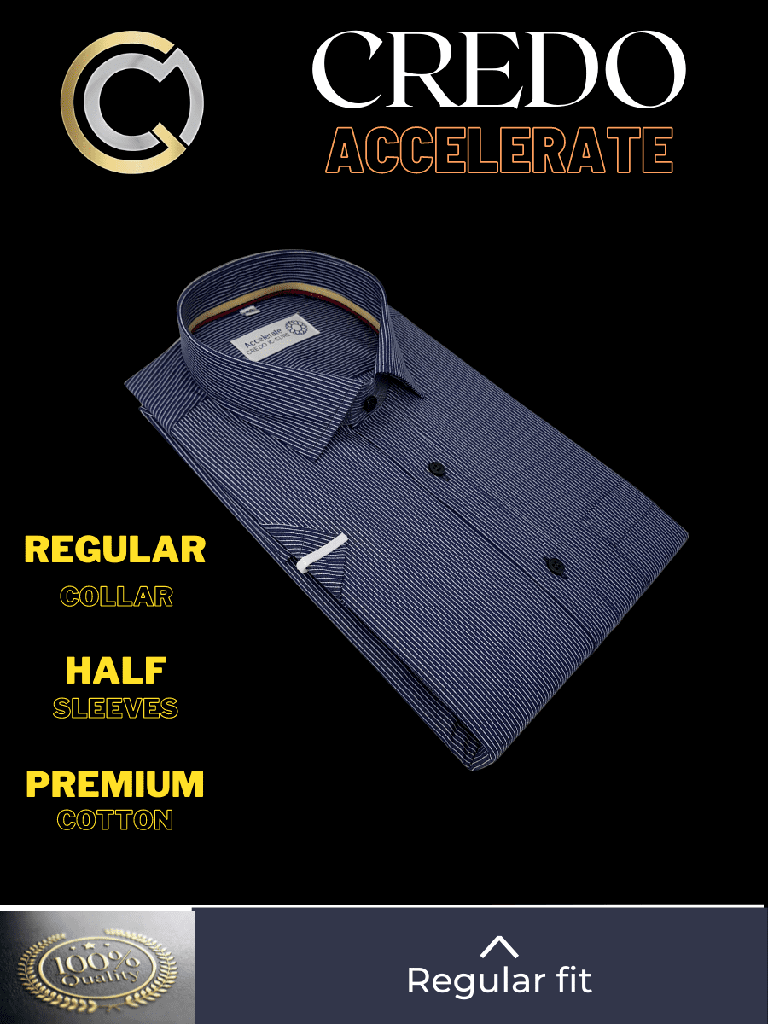 White Stripe on Grey Regular Fit Formal Shirt_2.jpg