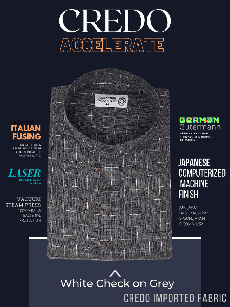 White Check on Grey Casual Shirt_1.jpg