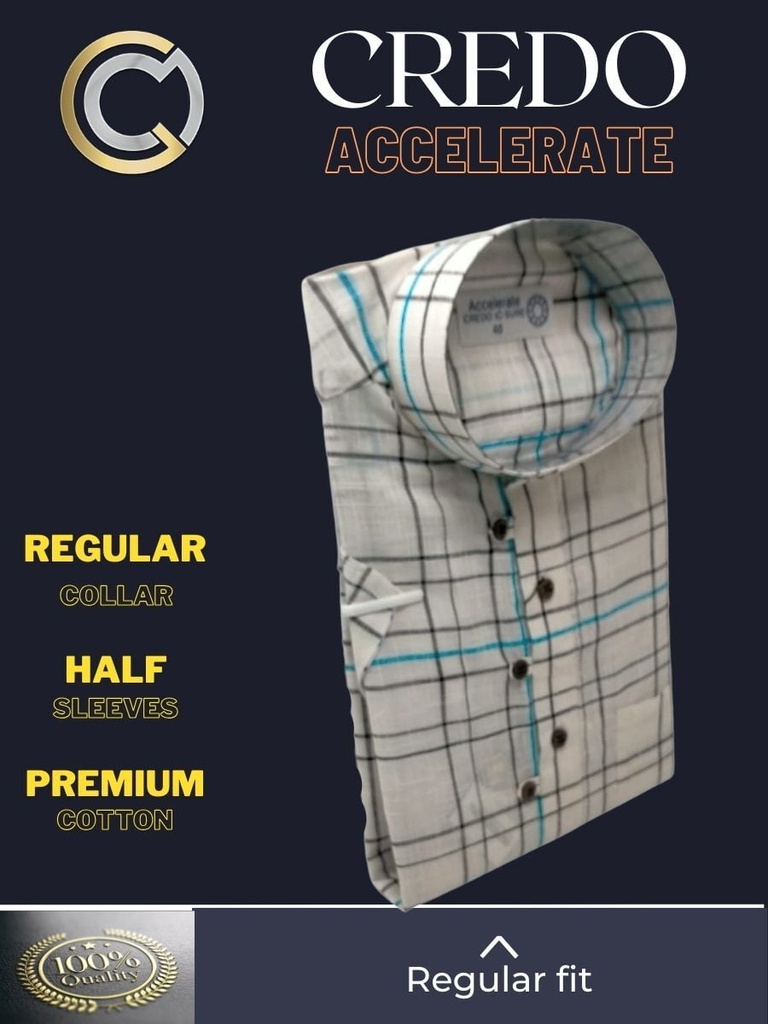 black and sky stripe half sleeve shirt_2.jpg