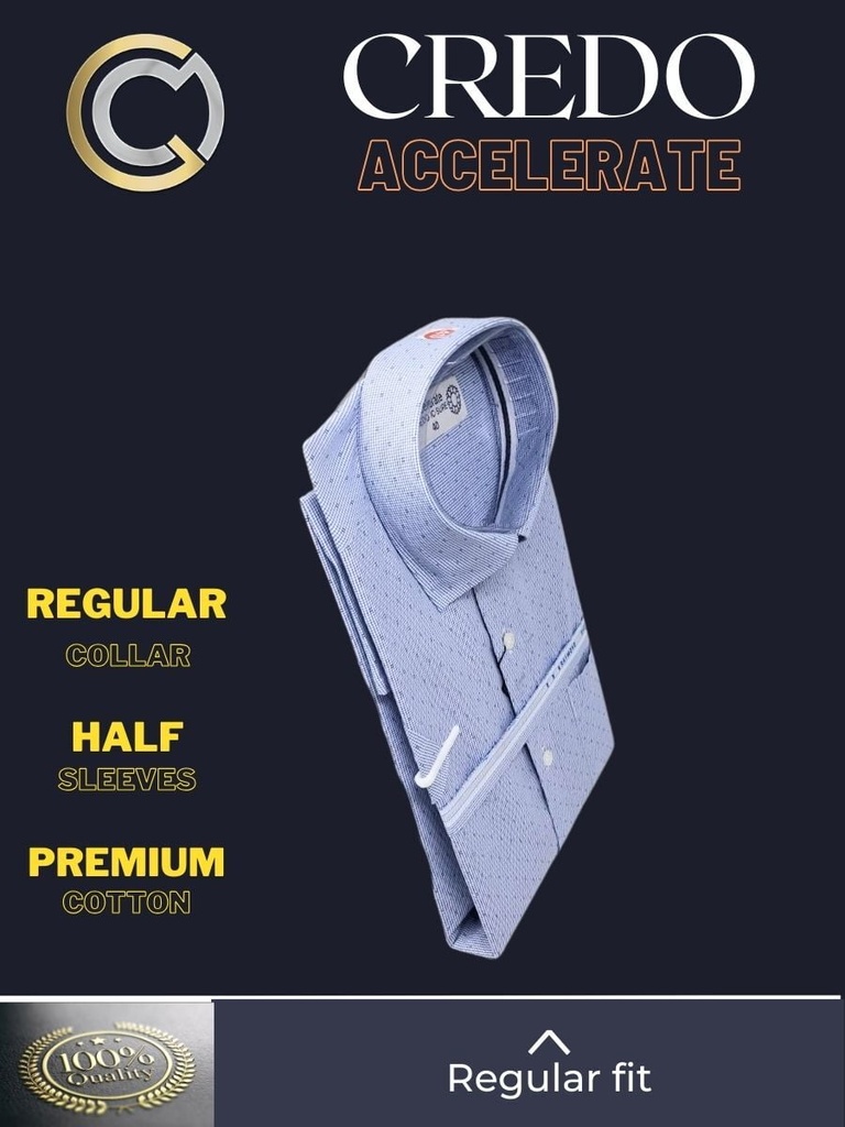 light purple dot small checked half sleeves shirt_2.jpg