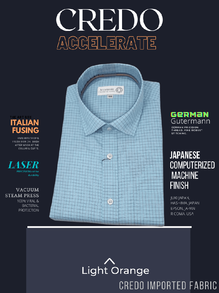 sky ,black checked full sleeves formal shirt_1.jpg