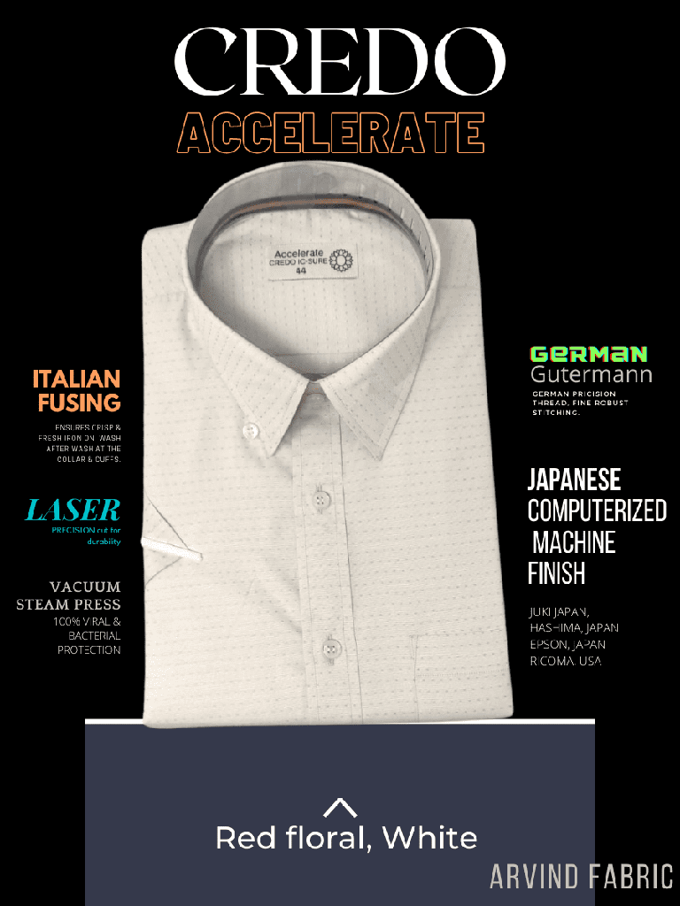 off white printed half sleeve shirt_1.jpg