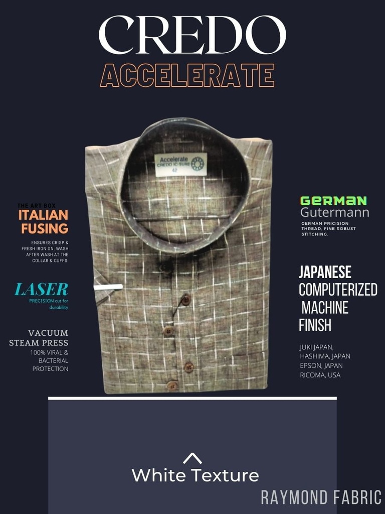 white stripe half sleeve formal shirt_1.jpg