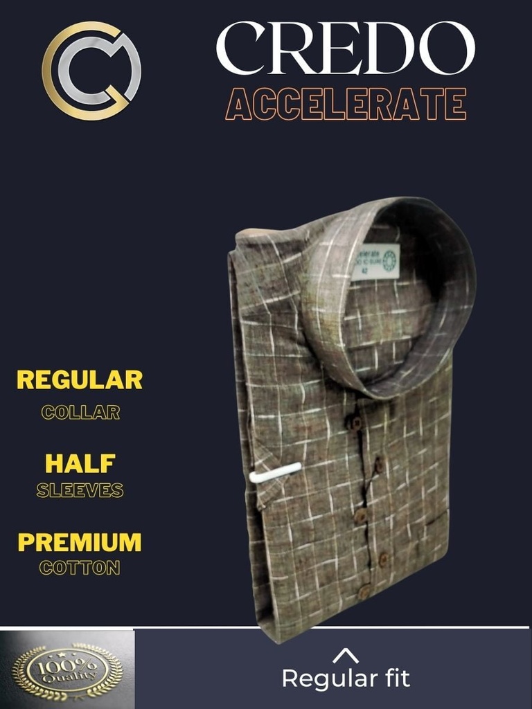 white stripe half sleeve formal shirt_2.jpg