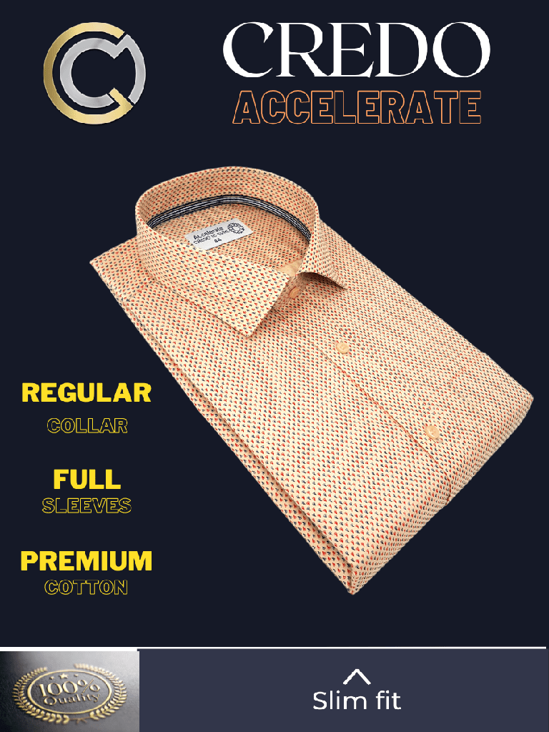 Arvind Fabric Blue & Red Printed Formal Shirt_1.jpg