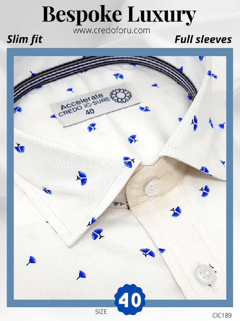 Arvind Fabric White Printed Formal Shirt_2.jpg