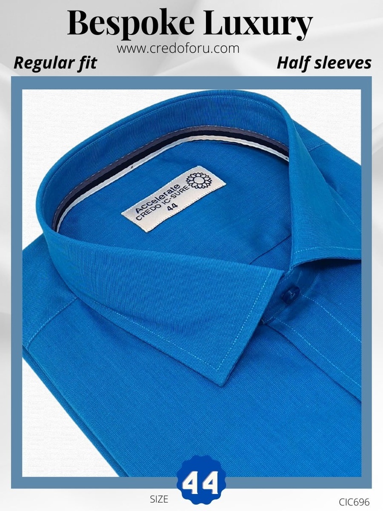 Credo Imported Green Texture Half Sleeve Shirt(650)_1.jpg