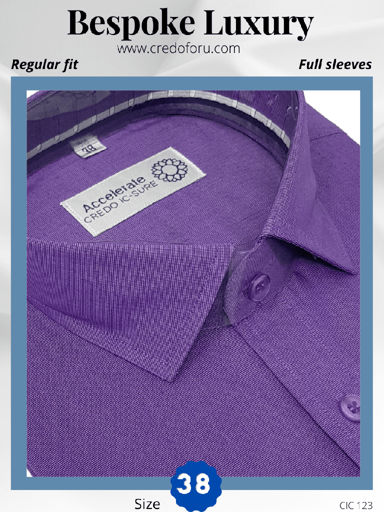 Credo Mauve Solid Formal Shirt_1.jpg