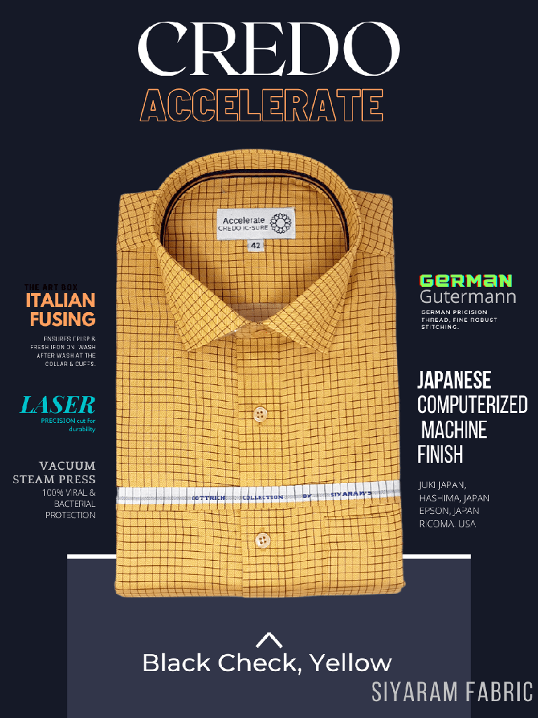 Siyaram Fabric Orange Formal Shirt_1.jpg