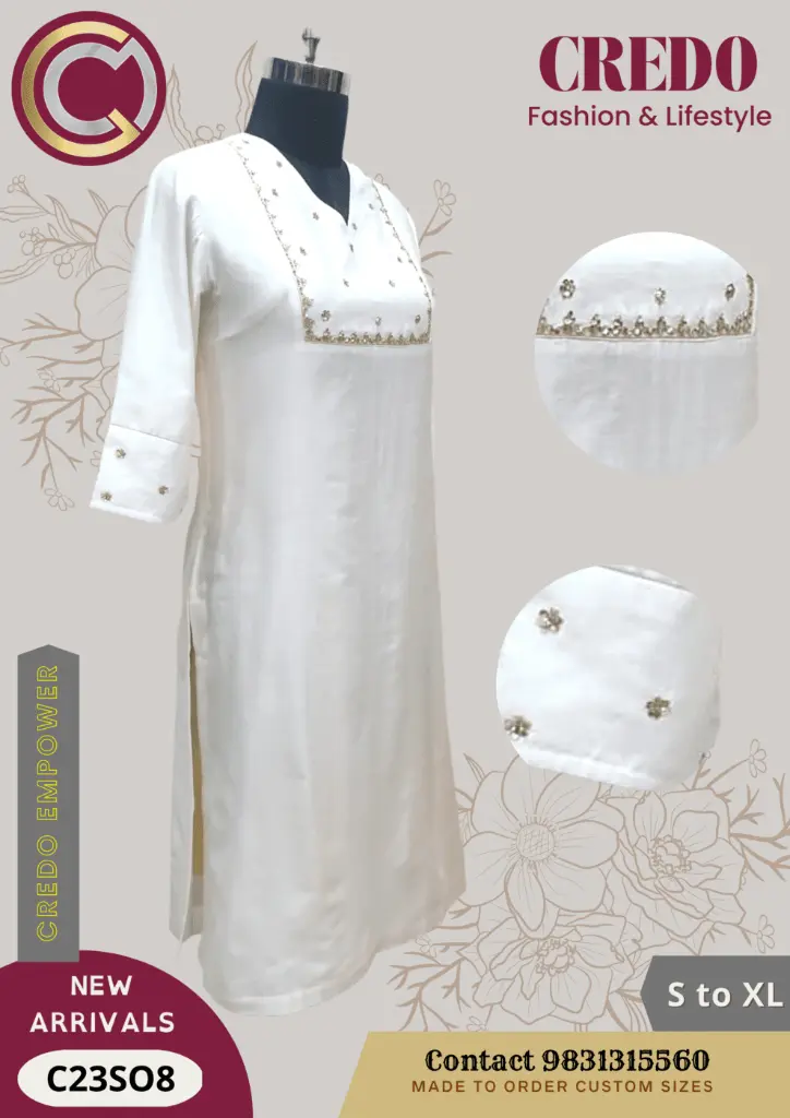 Chanderi silk white kurti-l-2.webp