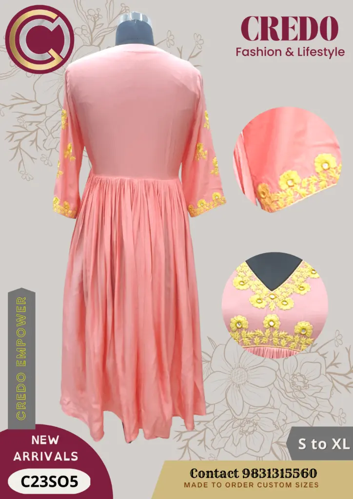 Peach muslin kurti-l-4.webp