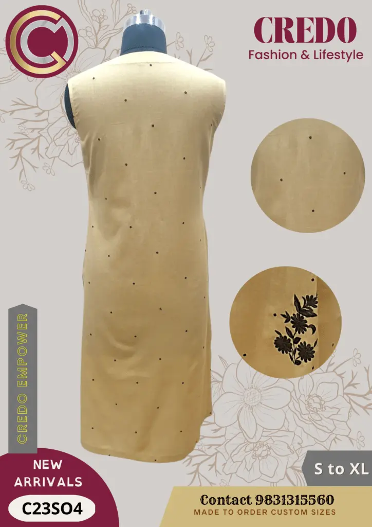 Beige khadi cotton kurti-l-4.webp