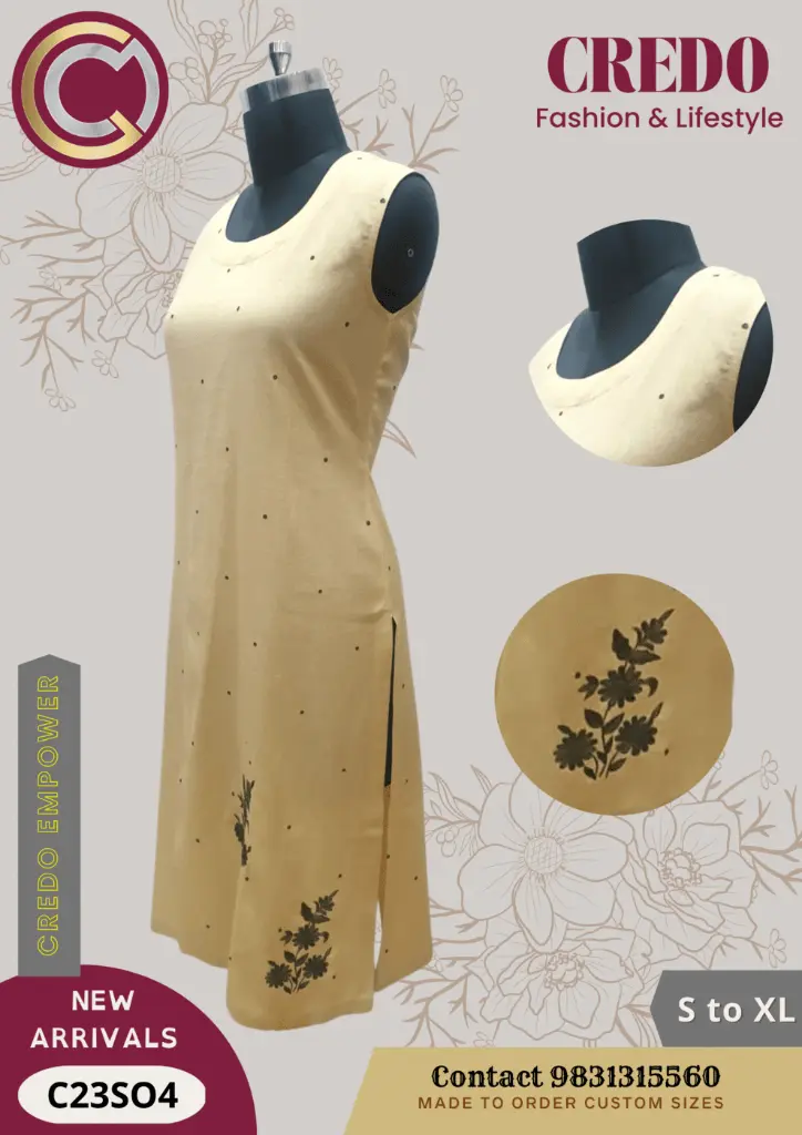 Beige khadi cotton kurti-l-2.webp