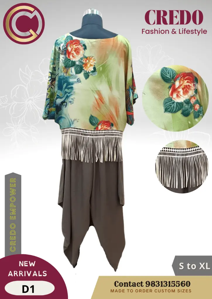 Floral Kaftan Top-Purple-4.webp