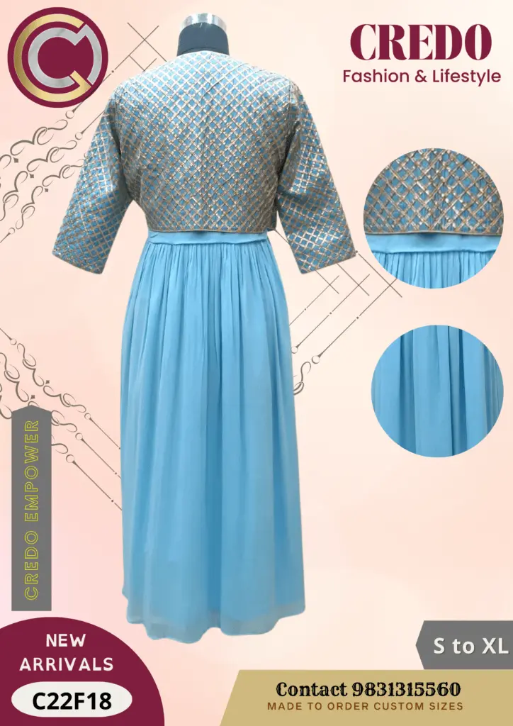 SKY BLUE Dress with Crop Jacket-skyblue-4.webp