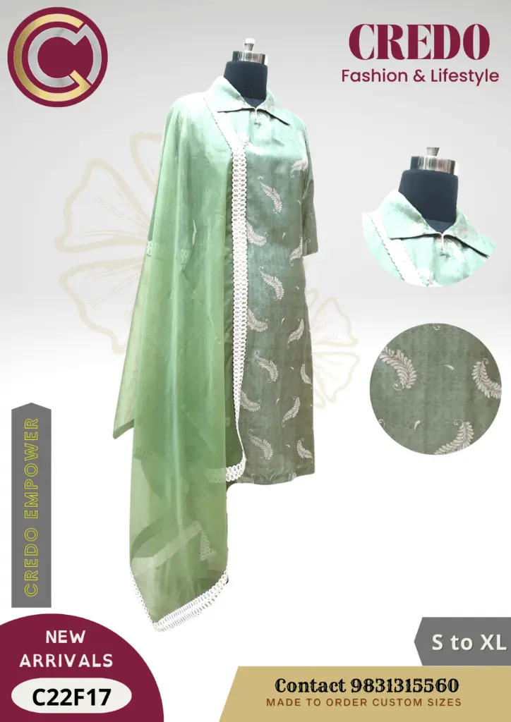 Green Kurtis With Dupatta Set-green-2.webp