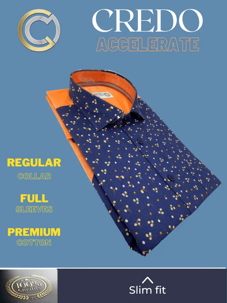 Credo Imported Blue Printed And Peach Full Sleeve Shirt(668)-40-3.webp