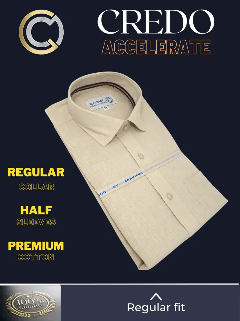 Graviera Fabric Beige Texture Full Sleeve Formal Shirt(520)-38-3.webp