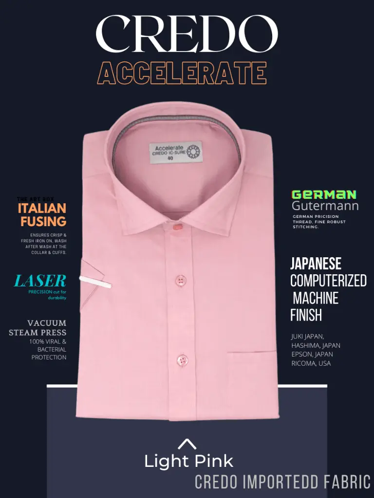 Light Pink Half Sleeve Formal Shirt(506)-40-2.webp