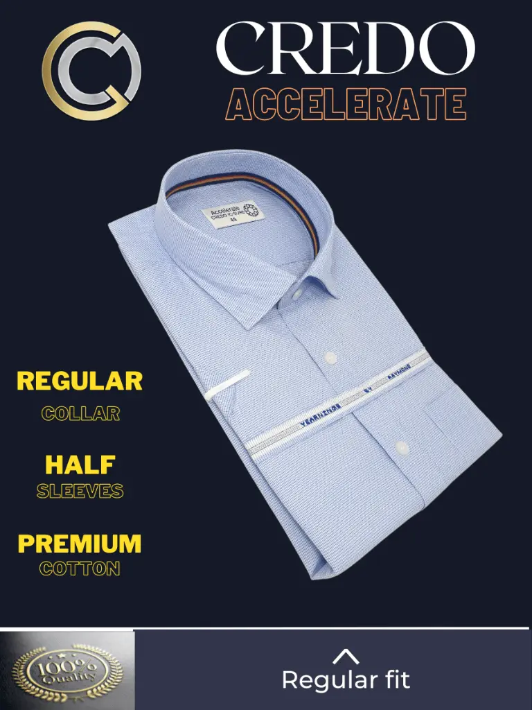 Raymond Fabric Blue White Texture Formal shirt(504)-44-3.webp