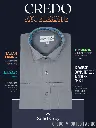 Solid Grey Men formal Shirt(599)-Gray-2.webp