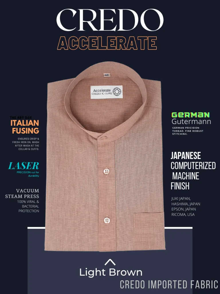 Light Brown Formal Shirt(476)-40-Beige,Black,Red-Full Sleeves-3.webp