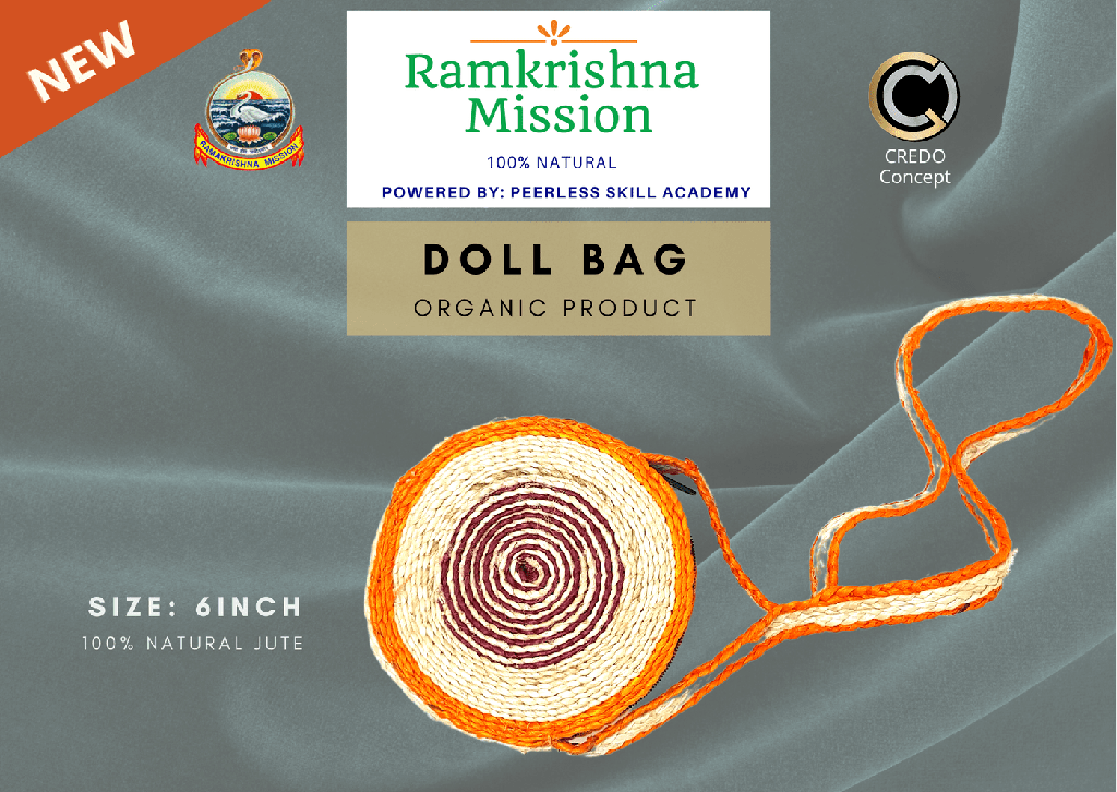 Jute Doll Bag (6 Inch) Image 3