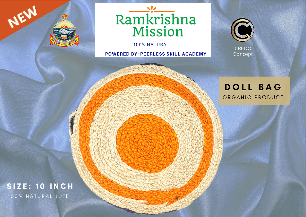 Jute Doll Bag (10 Inch) Image 3