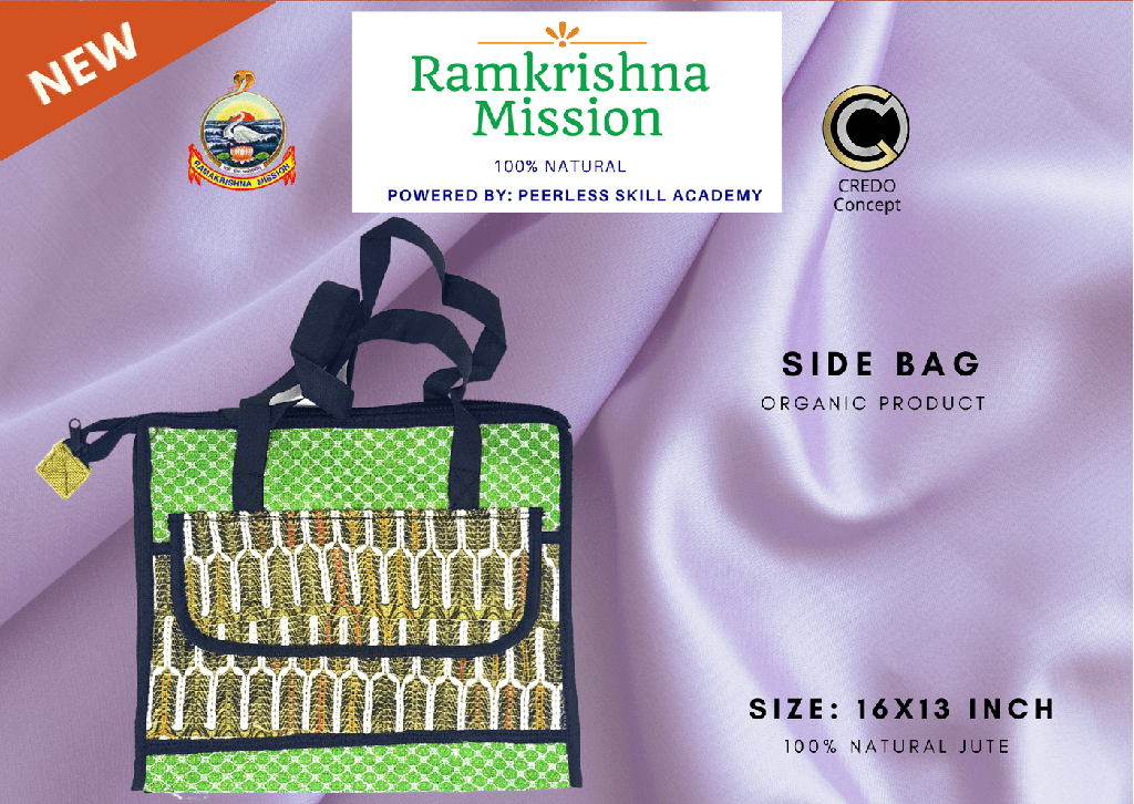 Jute Side Bag Image 2