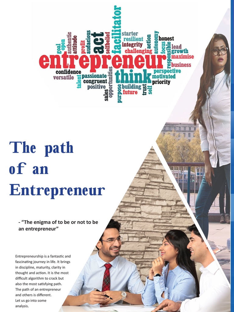 VISION MAGAZINE : ROAD MAP FOR AN ENTREPRENEUR Image 3