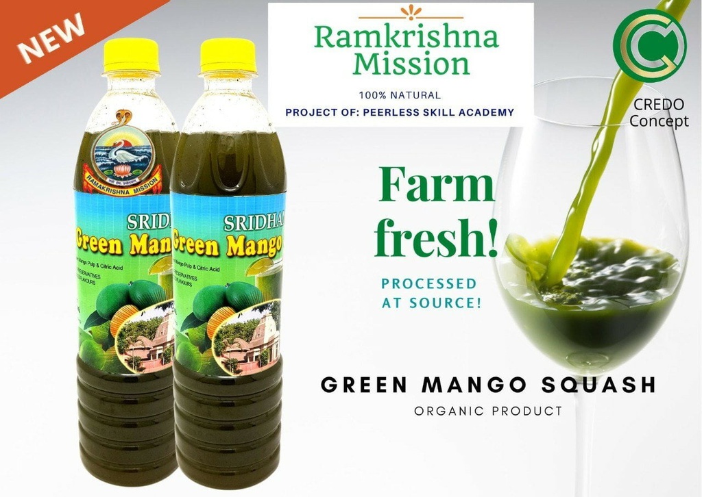 Green Mango Squash (700ml) Image 3
