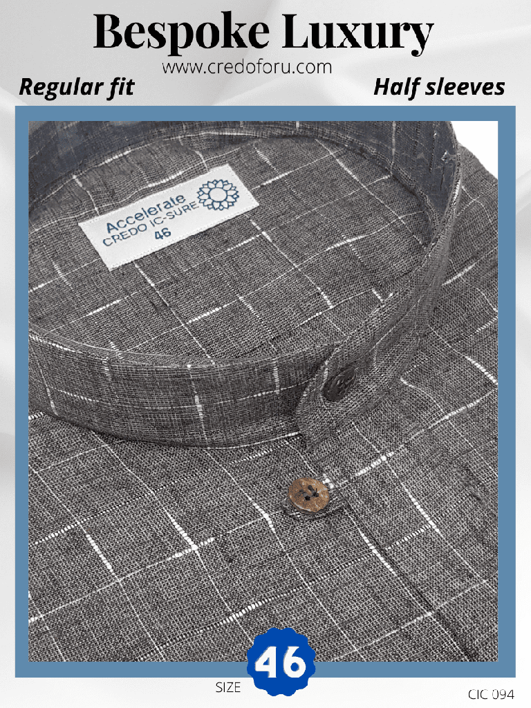 White & Grey Check Kurta(94) Image 2