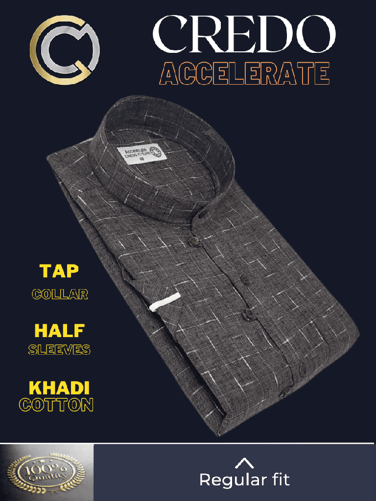 White & Grey Check Kurta(94) Image 3