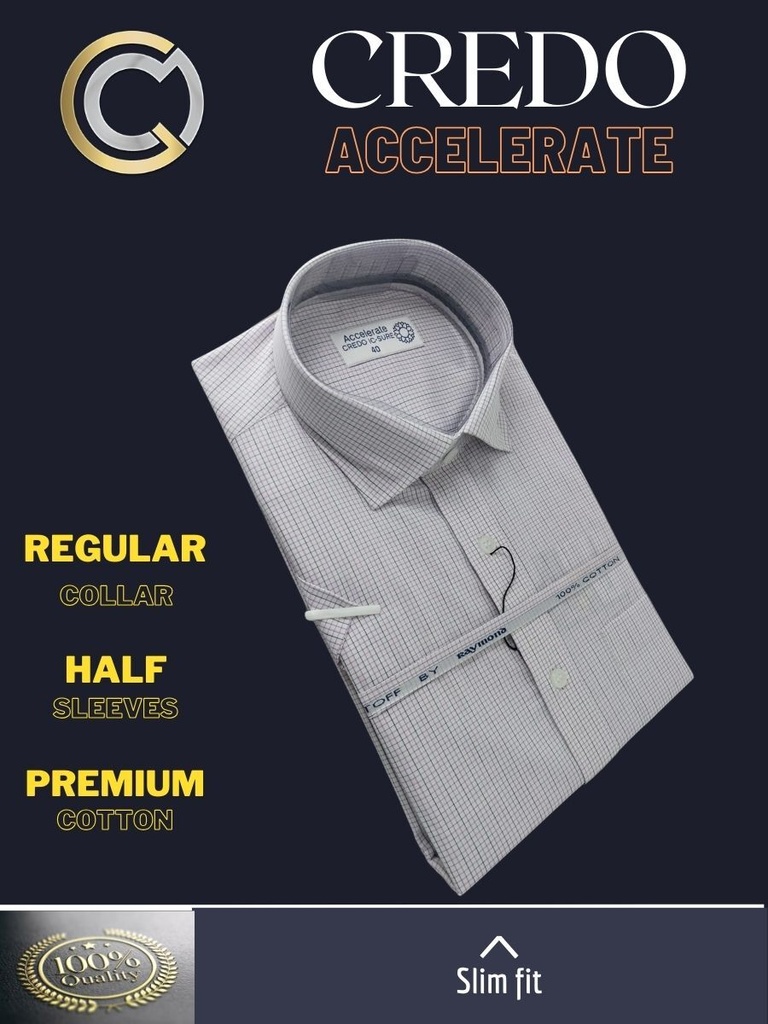 Purple and black small checks raymond shirt(883) Image 3