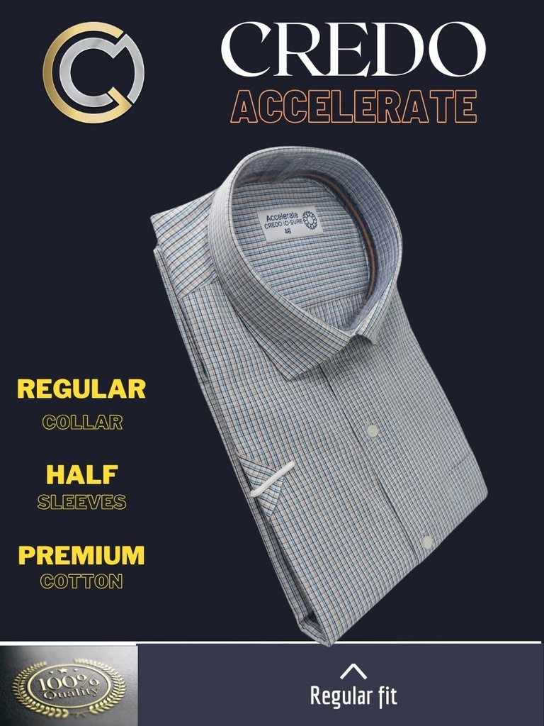 Multicolour checks on white Raymond shirt(901) Image 3