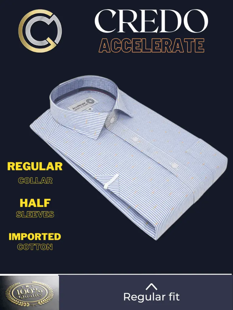Light Blue & White Stripe Formal Shirt(05) -3.webp
