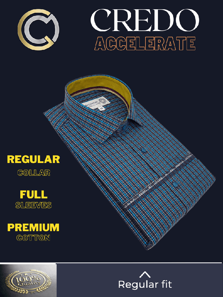 Arvind Fabric Blue check, Black_2.jpg