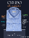 Arvind Fabric Light Blue Texture Formal Shirt_1.jpg