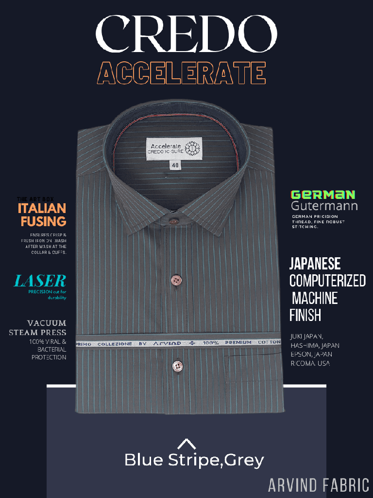 Arvind Fabric Black Check on Peach Shirt_1.jpg