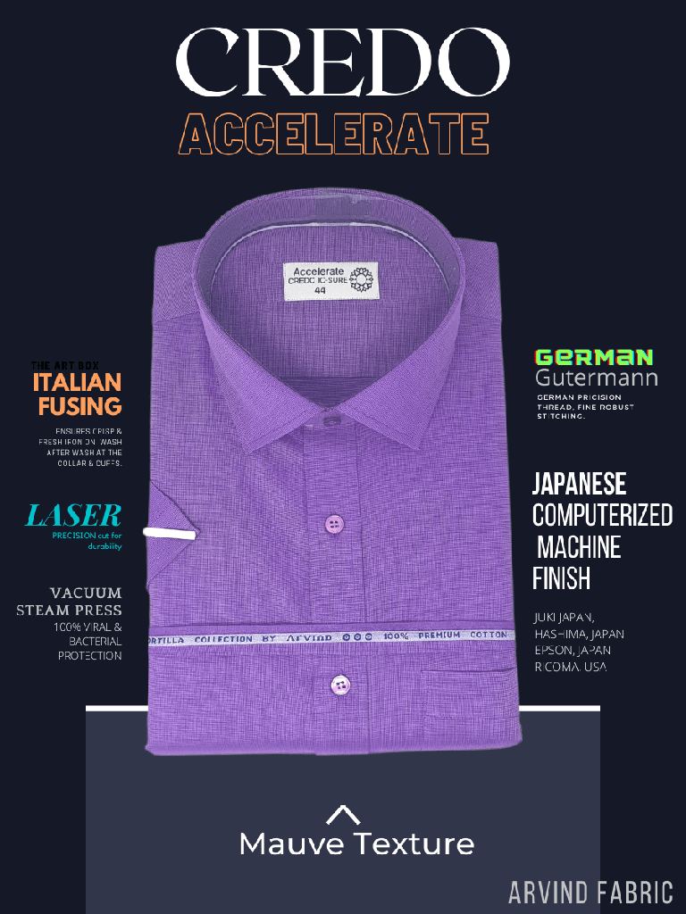 Arvind Fabric Mauve Texture Formal Shirt_1.jpg