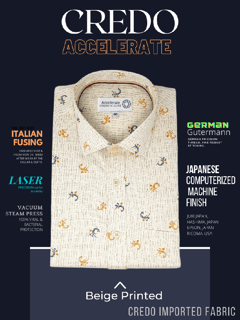 Beige Printed,White Formal Shirt_1.jpg