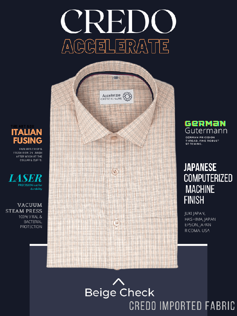 Beige Check Full Sleeve Shirt_1.jpg