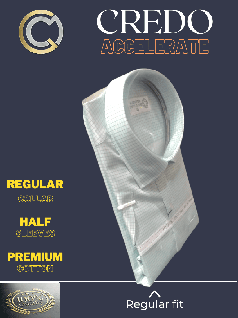 Black checked half sleeves formal shirt_2.jpg