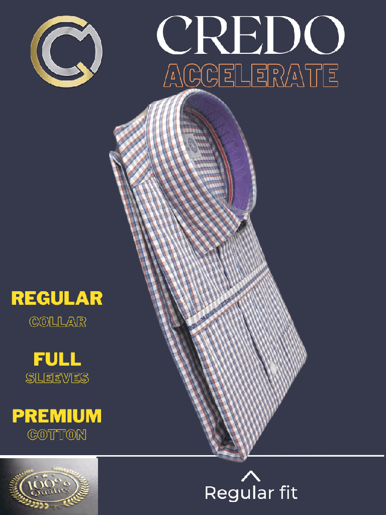 Blue checked formal full sleeves shirt_2.jpg