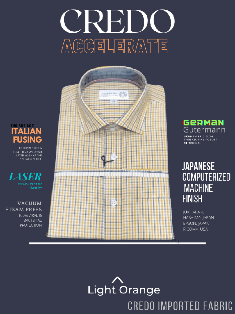 Blue checked yellow colour full sleeves formal shirt_1.jpg
