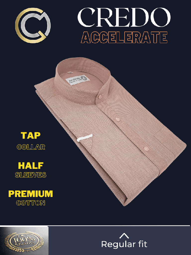 Brown Texture Formal Half Sleeve Shirt(334)_2.jpg