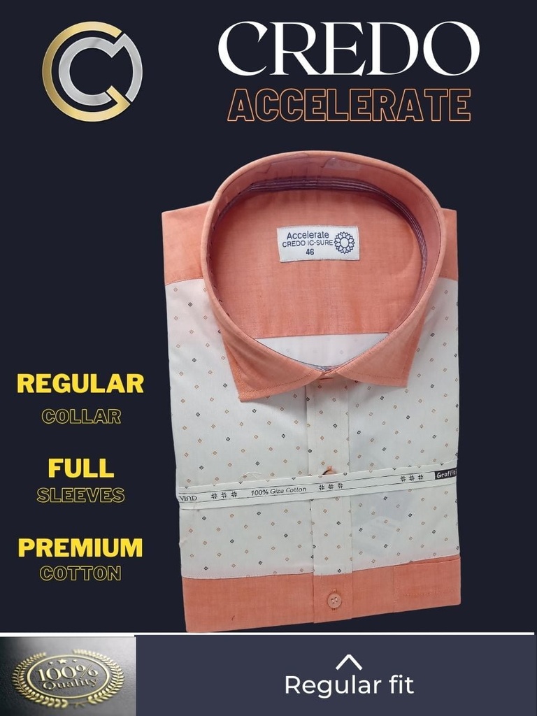 Cream and white printed combined full sleeve shirt 786_2.jpg