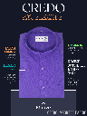 Credo Mauve Half Sleeves Formal Shirt_1.jpg